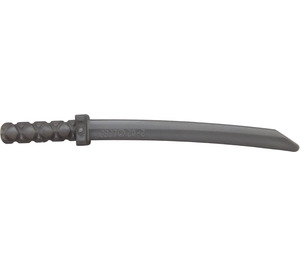 LEGO Flat Silver Sword with Square Guard (Shamshir) (30173)