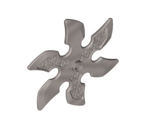 LEGO Flat Silver Throwing Star with Hole (41125)