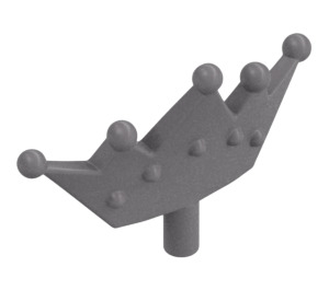 LEGO Flat Silver Tiara with 5 Rounded Points (29171 / 33322)