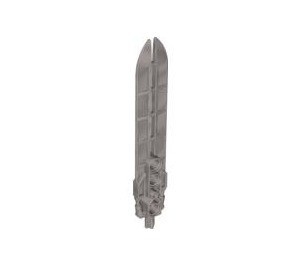 LEGO Flaches Silber Toa Ice Schwert 2 x 12 (32552)
