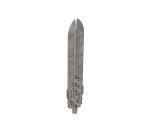 LEGO Flat sølv Toa Ice Sverd 2 x 12 (32552)