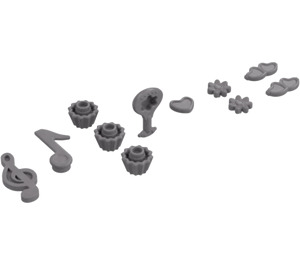 LEGO Flat Silver Trolls Accessory Pack (65468)