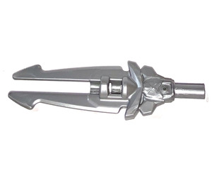 LEGO Platt Silver Two-Bladed Svärd (11103)