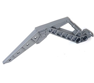 LEGO Argent Mat Visorak Fang avec des trous (50915)