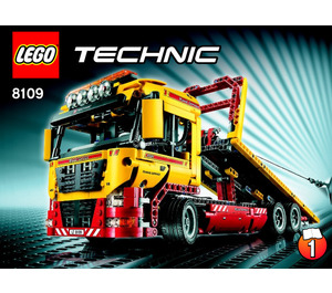 LEGO Flatbed Truck Set 8109 Instructions