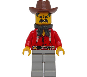 LEGO Flatfoot Thompson bandit minifiguur