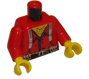 LEGO Flatfoot Thompson bandit Torso (973)