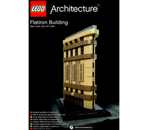 LEGO Flatiron Building, New York 21023 Instructies