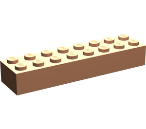 LEGO Fleisch Backstein 2 x 8 (3007 / 93888)