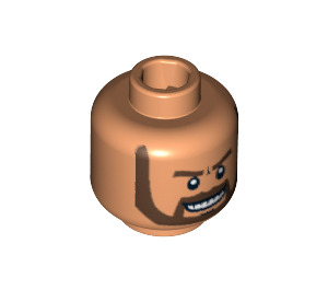 LEGO Fleisch Cairo Swordsman Kopf (Sicherheitsbolzen) (3626 / 86740)