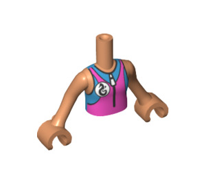 LEGO Flesh Friends Torso with Wetsuit (35862 / 92456)