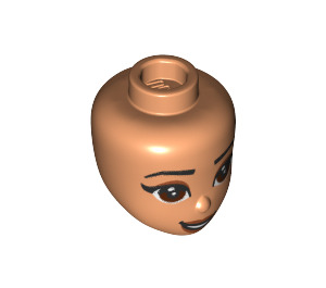 LEGO Flesh Jasmine Female Minidoll Head (47105 / 92198)