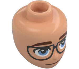 LEGO Flesh Jules Minidoll Head (92198 / 105802)