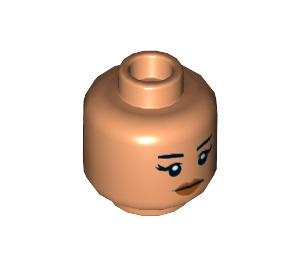 LEGO Flesh Kordi Minifigure Head (Recessed Solid Stud) (3626 / 26684)
