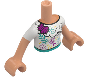 LEGO Flesh Mirabel Friends Torso (73141 / 92456)