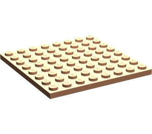 LEGO Fleisch Platte 8 x 8 (41539 / 42534)