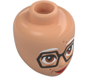 LEGO Flesh Renee Minidoll Head (92198 / 107625)