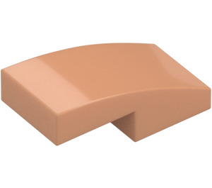 LEGO Flesh Slope 1 x 2 Curved (11477)