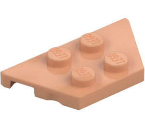 LEGO Flesh Wedge Plate 2 x 4 (51739)