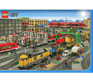 LEGO Souple et Droit Tracks 7499 Instructions