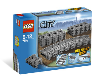 LEGO Flexible and Straight Tracks Set 7499 Packaging