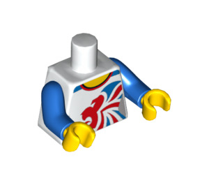 LEGO Flexible Gymnast Torso (973 / 88585)