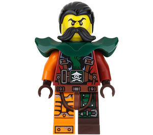 LEGO Flintlocke med Axelrustning Minifigur