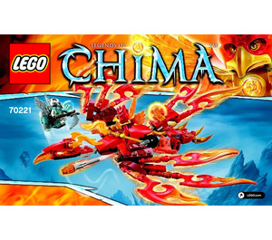 LEGO Flinx's Ultimate Phoenix 70221 Instrukcje