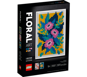 LEGO Floral Art Set 31207 Packaging