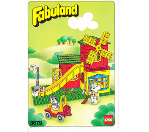 LEGO Flour Mill and Shop Set 3679 Instructions