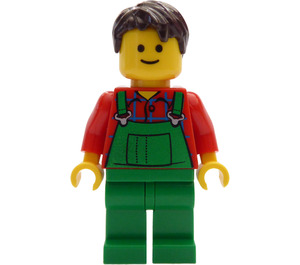 LEGO Flower Cart Man Minifigure