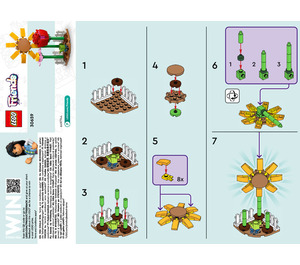 LEGO Flower Garden Set 30659 Instructions