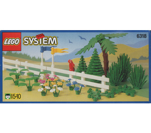 LEGO Bloemen, Trees en Fences 6318 Packaging