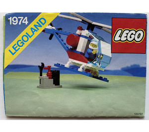 LEGO Flyercracker USA Set 1974-2 Instructions