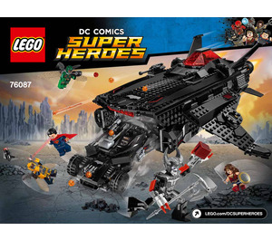 LEGO Flying Fox: Batmobile Airlift Attack 76087 Instrukce