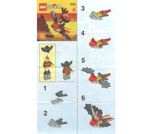 LEGO Flying Machine 2539 Instructions
