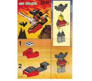 LEGO Flying Machine Set 2848 Instructions