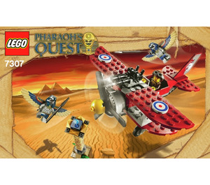 LEGO Flying Mummy Attack Set 7307 Instructions