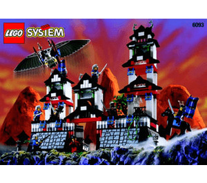 LEGO Flying Ninja Fortress 6093 Instructies