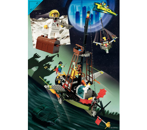 LEGO Flying Time Vessel 6493 Instrucciones