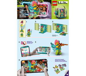 LEGO Folk Fairy BeatBox 43110 Instructions