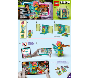 LEGO Folk Fairy BeatBox 43110 Instrukce