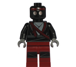 LEGO Chodidlo Voják (Tmavě červená) Minifigurka