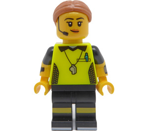 LEGO Football Referee Minifigur