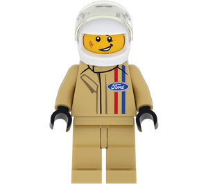 LEGO Ford 1966 GT40 Driver Minifigure