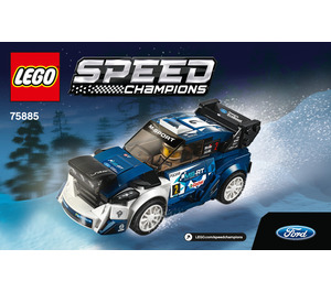 LEGO Ford Fiesta M-Sport WRC Set 75885 Instructions