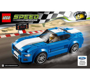 LEGO Ford Mustang GT 75871 Instructies