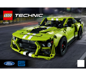 LEGO Ford Mustang Shelby GT500 42138 Instrukce