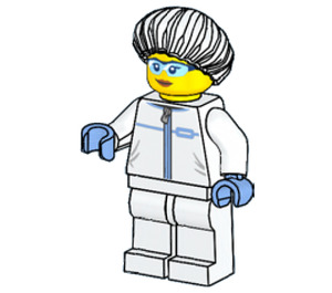 LEGO Forensic Scientist Minifigur