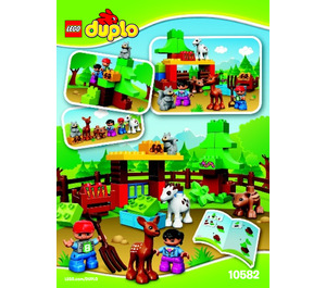 LEGO Forest: Animals Set 10582 Instructions
